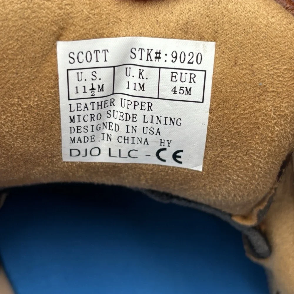 Dr‎ Comfort Scott Men's Size 11.5 M Diabetic/Casual Shoes Brown #9020 *NEW*